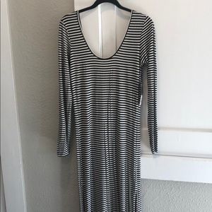 Amuse Society Maxi Dress with double slits